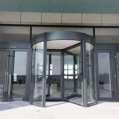華視訊 款式新穎 規格齊全 單向出口旋轉門 手動 車站